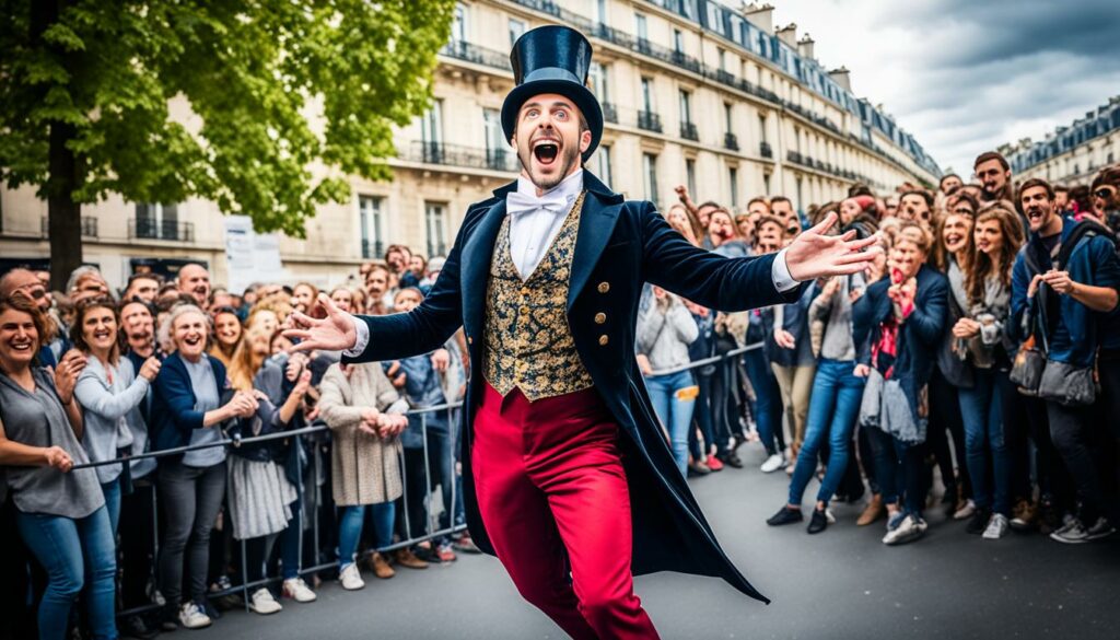 Magician in the 17th Arrondissement of Paris