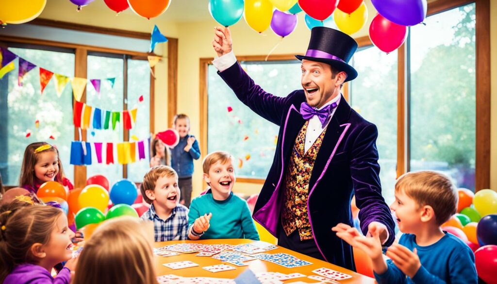 Magicien pour Fête d'Anniversaire Enfant