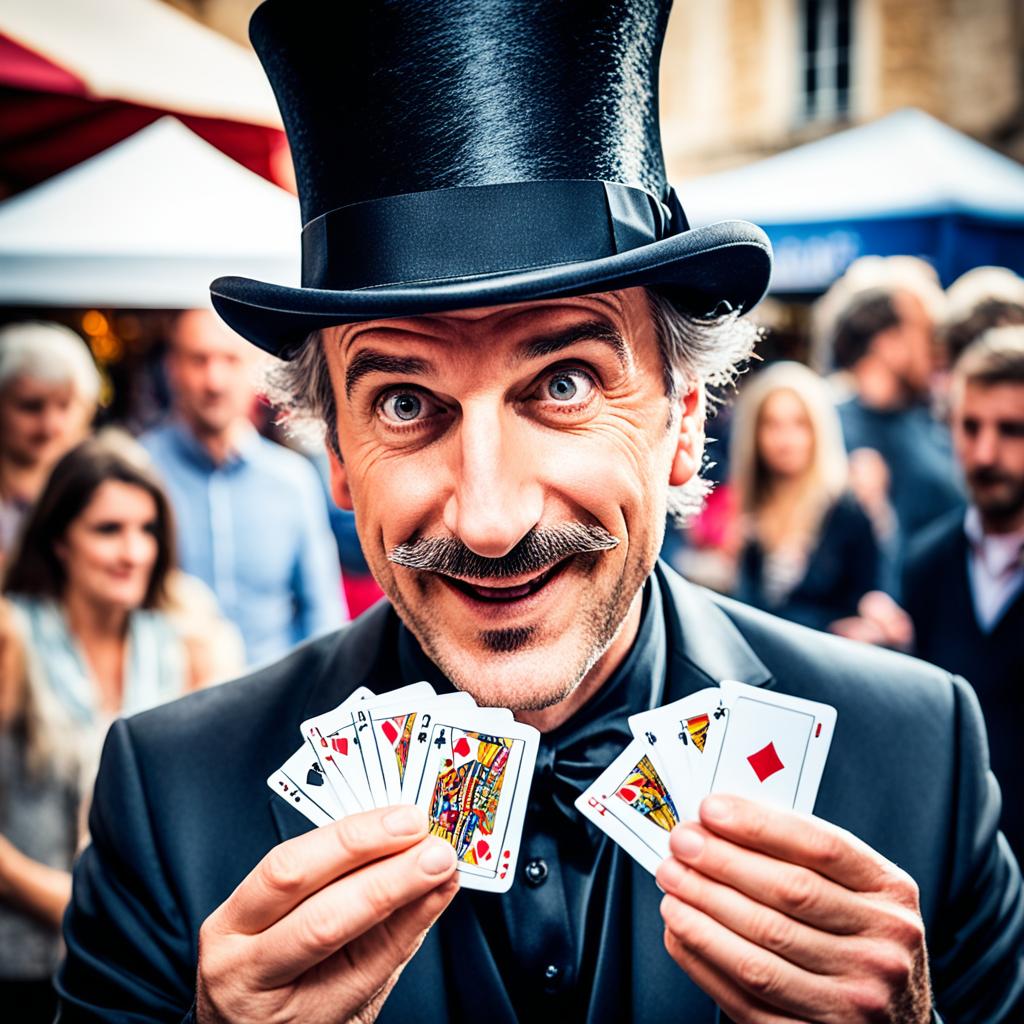 Magicien professionnel en close-up en Ardèche
